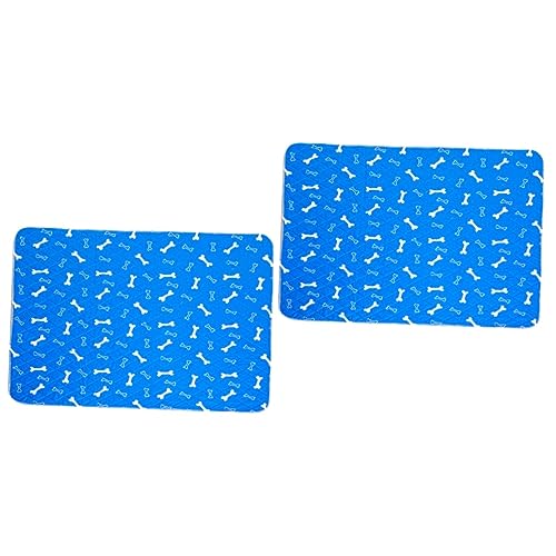 Angoily 2St XL hundepipipads pinkelpads für welpen Hundeunterlagen Hund Wee Wurfkissen Urinabweisende Matte für Haustiere pet pinkelmatte Pet Pee Pads Trainingsmatte Hund PIPI Pad Urin-Pad von Angoily