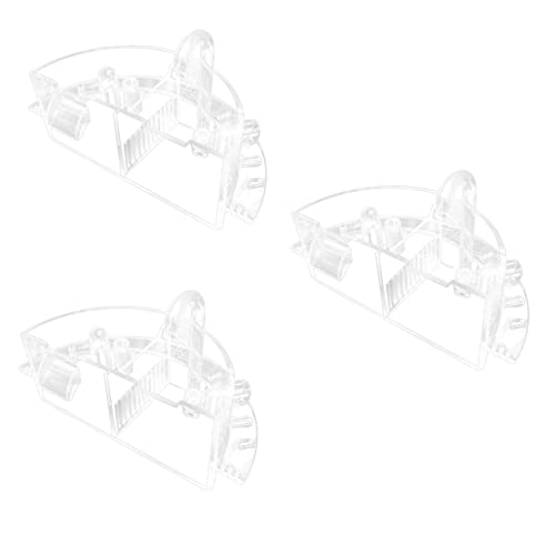 Angoily 3 Stück 3 Filterbox für Aquarien Aquarienwasserpumpe Kleiner Aquarienfilter schwämme Filter für Aquarien 3 in 1 Wasserpumpe Leise Aquariumpumpe runden Sauerstoffpumpe Filterschwamm von Angoily