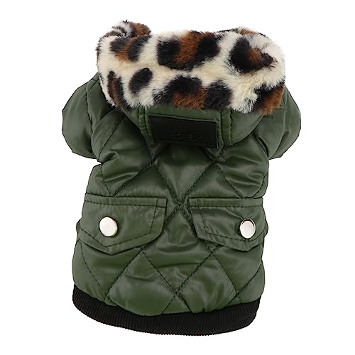 Angoily 3 Stücke Warme Padded Hund Mantel Jacke Komfortable Haustier Hund Tuch Hoodie Mantel Für Hunde Größe von Angoily