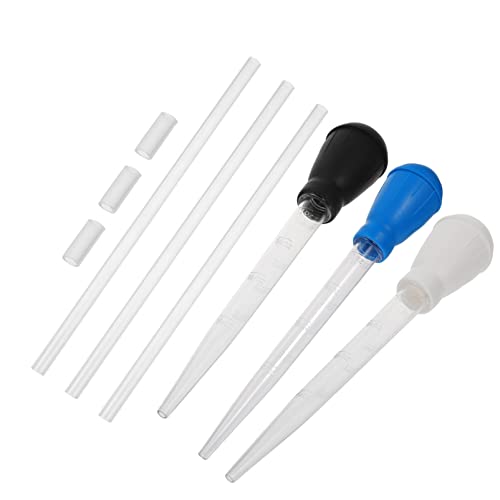 Angoily 3St Aquarium Toilette Tropfer für Aquarienwasserwechsler Kleiner Wasserwechsler Filter Sieb Kiesreinigungswerkzeug Wasserwechsler für Aquarien sauber Stroh Combo-Platte Siphon von Angoily