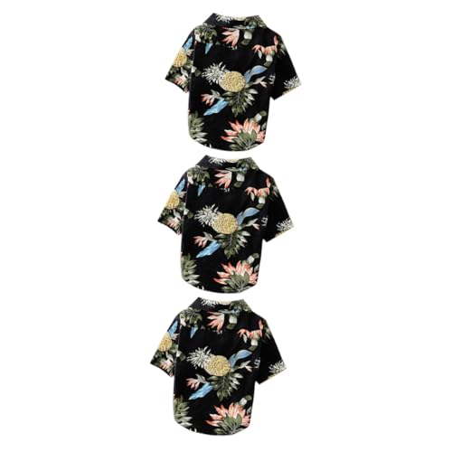 Angoily 3St Kleidung für Hunde Hundekleider für Halloween-Shirts hawaiianisches Hemd Sommerhemd für Haustiere Haustierbluse dünner Schnitt Overall Kleiner Hündchen Weste von Angoily