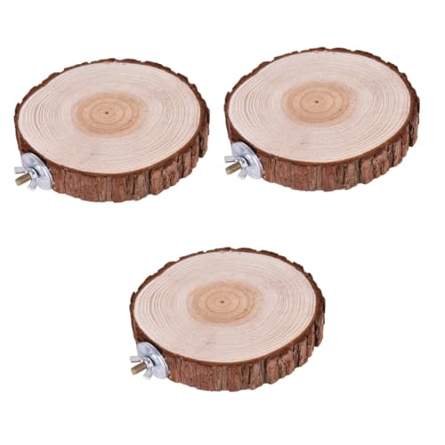 Angoily 3 Stücke 8-12cm Runde Vogel Plattform Stehen Rack Interaktive Papagei Spielzeug Bord Holz Zweig Barsch Spielzeug Für Käfig Angoily 3 Stücke 8-12cm Runde Vogel Plattform Stehen Rack Interaktive Papagei Spielzeug Bord Holz Zweig Barsch Spielzeug Für Käfig von Angoily