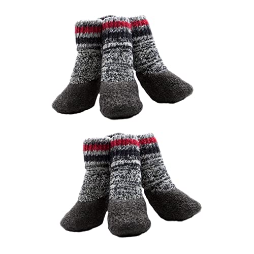 Angoily 4 Paare Sockenschuhe Baumwollsocken von Angoily