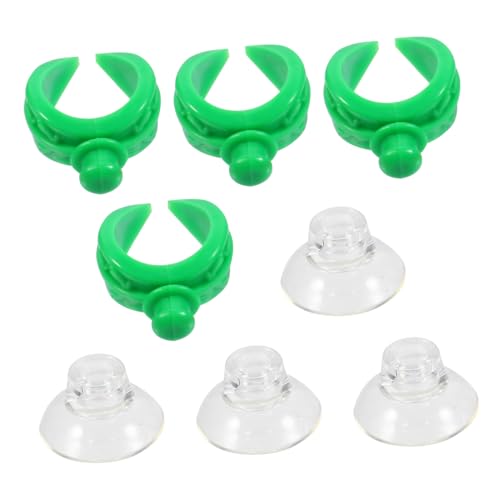 Angoily 4 Stücke Aquarium Cup Clip Feeder Klemme für Aquarium Cup Klemme für Aquarium Feeder von Angoily