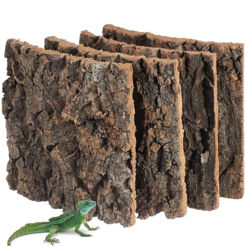Angoily Korkrinden-Hintergrund, 15 x 15 cm, natürliche Korkrinde für Reptilien, Terrarium, Dekoration, Vivarium, Hintergrund, Kletterwand für Gecko, Eidechse, Chamäleon, Schlange, Bartdrache Angoily Korkrinden-Hintergrund, 15 x 15 cm, natürliche Korkrinde für Reptilien, Terrarium, Dekoration, Vivarium, Hintergrund, Kletterwand für Gecko, Eidechse, Chamäleon, Schlange, Bartdrache von Angoily