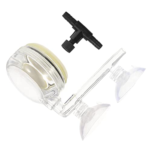 Angoily 5 Sätze Sprudelschale Für Aquarien Mini-Aquarium Luftsprudler Mini-diffusor Co2-tank Luftdiffusor Für Aquarien Co2-anlage Für Aquarien Sprudelstein Für Aquarium Luftstein von Angoily