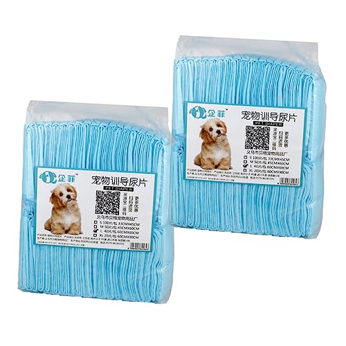 Angoily 50 Stück Einwegwindeln Welpen Pads Hunde-PIPI-Pads Welpen-PIPI-Pads Für Kleine Hunde Hundewindeln Trainingsmatte Einweg-urinpads Welpenunterlagen Haustier Töpfchenauflage von Angoily