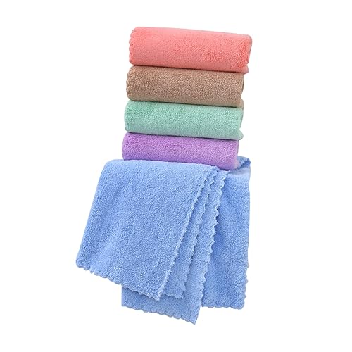 Angoily 5st Badetuchmatte Für Haustiere Weiche Hamsterdecken Fleece Pad Katzenunterlagen Kaninchen Pads Meerschweinchen Urin Pads Haustier Pee Pads Hundekäfig Wasser Aufnehmen Flanell von Angoily