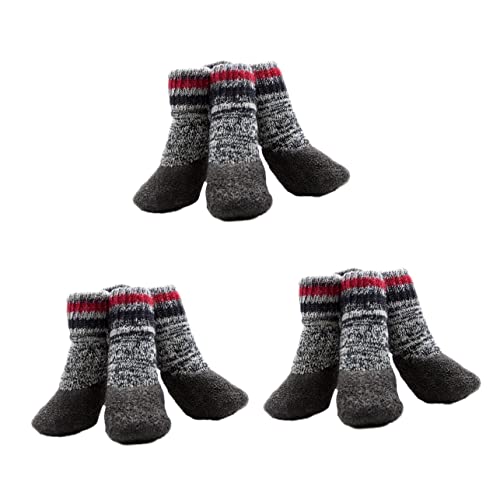 Angoily wasserdichte Socken 6 Paare Sockenschuhe Winter Socken Schuhe von Angoily