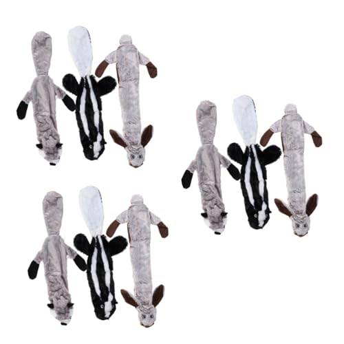 Angoily 9 STK Spielzeug Ente Plüschtier Füllstoff Kleiner Anzug Lederschale von Angoily