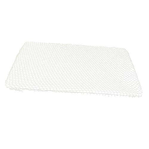 Angoily Fluchtnetz Für Schildkröten Mesh-siebnetz Für Aquarien Panzer Mesh-Gitter Für Fischbecken Aquarium-zubehör Bodenisolation Für Fischbecken Terrarien Weiß Fischnetz Baumwollseil Glas von Angoily