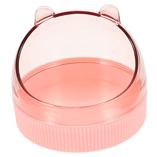 Angoily Futternapf für Kleintiere Wassernapf für Kaninchen Kaninchenfutter Welpe Hamster sichere Rattenschüssel Rattenzubehör Haustier Meerschweinchen Lebensmittel Käfig Wasserschale Acryl von Angoily