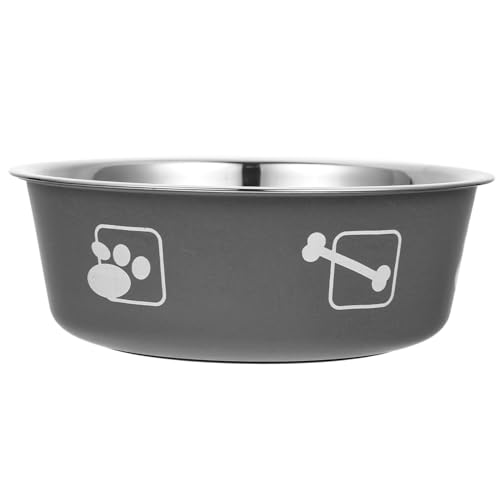 Angoily hundenapf aus Edelstahl edelstahlschüsseln Stainless Steel Bowl Hundenäpfe Futternapf für Hunde rostfreier hundefutterautomat Futternäpfe für Hunde Haustier hundefutternapf psm von Angoily