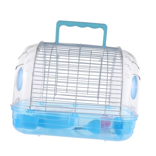 Angoily Hamsterkäfig Einstreu für Hamster Transportbox für Hamster Rattenkäfig petsanft Hamster Tragetasche petg Haustier Hamsternest Hamsterhaus klein Igel Lieferungen Reisen Plastik von Angoily