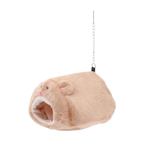 Angoily Geformt Hamster Bett Plüsch Hängematte Schlaf Tasche für Ratten Hamster Eichhörnchen von Angoily