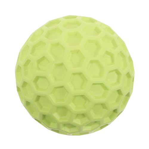 Angoily Hundespielzeugball Trainingsball Für Hunde Interaktives Hundespielzeug Apportierspielzeug Für Hunde Hund Quietscht Tennisbälle Quietschender Ball Rundes Gummi Großer Hund Der Hund von Angoily