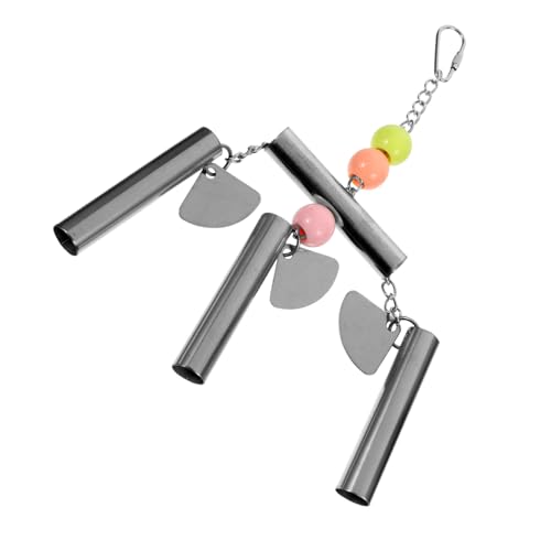 Angoily Papageienspielzeug Melodische Glocken Vogel-hängespielzeug Haustier-Vogel- Glockenspielzeug Aus Edelstahl Käfig-hängespielzeug Zufälliger Stil Angoily Papageienspielzeug Melodische Glocken Vogel-hängespielzeug Haustier-Vogel- Glockenspielzeug Aus Edelstahl Käfig-hängespielzeug Zufälliger Stil von Angoily
