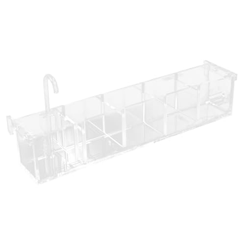 Angoily Kasten Filter Für Fischbecken Filter Für Aquarien Fischzuchtbox Hängende Tropfbox Für Aquarien Aquarienzuchtbox Filterbox Für Aquarien Filter-medienbox Acryl Aquarium Multifunktion von Angoily