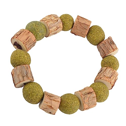 Angoily Katzenminze Spielzeug Werkzeugspielzeug Molarenspielzeug Für Katzen Katzenminze Armband Für Katze Haustierbedarf Für Katzen Katzenminze + Polygonum Japonica Sauber Katzenzubehör von Angoily