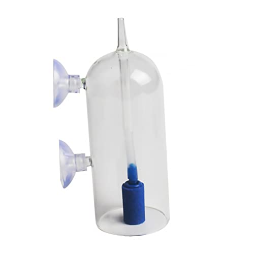 Angoily Sauerstofflöser für Aquarien Luftsprudler Luftstein für Aquarien Fisch Diffusor Luftverteiler Aquarienblasenstein Luftstein-Kit die Blase Suite Dekorationen Aquarium Glas von Angoily