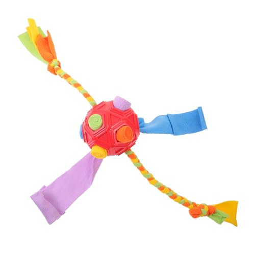 Angoily interaktives Interactive Dog Toys Schnüffel-Puzzlespielzeug für Hunde Hundespielzeugball Welpenmais Spielzeuge Leckerli-Ball für Hunde Welpen-Trainingsspielzeug von Angoily