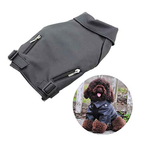 khimar hijab Reisverschluss dog Raincoat mantel für Hunde dog coat Kühljacke für Hunde warmer Mantel Kühlweste für Hunde Kleidung warm halten mittlerer Hund Lederjacke großer Hund von Angoily