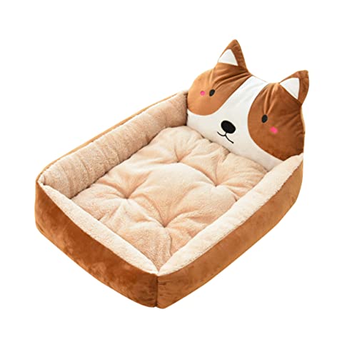 Angoily haustierbett pet Bed katzenbettchen katzenkissen Hunde kopfkissen Hundematte Haustier-Schlafbett Haustier warmes Haustierzubehör Bett für Hund hundehaus Bett Winter Hundebett von Angoily