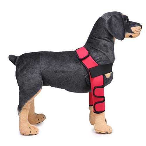 Angoter Dog Leg Knie-Auflage Hund Elbow Sleeve Verletzung Protektoren hilft heilen verhindert Verletzungen Verstauchungen von Angoter