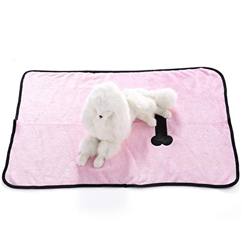 Angoter Hundebett Weichkoralle Fleece Warm Pet Blanket Sleeping Bettdecke Matte für Small Medium Hund Katze Pet Supplies von Angoter