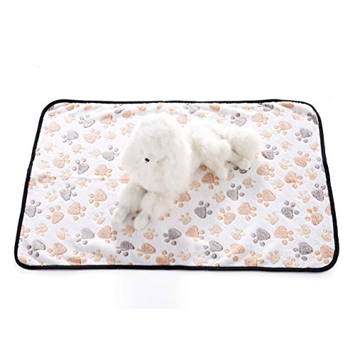 Angoter Hundebett Weichkoralle Fleece Warm Pet Blanket Sleeping Bettdecke Matte für Small Medium Hund Katze Pet Supplies von Angoter