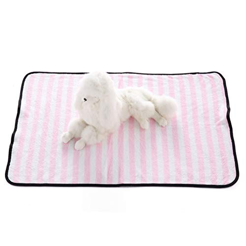 Angoter Hundebett Weichkoralle Fleece Warm Pet Blanket Sleeping Bettdecke Matte für Small Medium Hund Katze Pet Supplies von Angoter