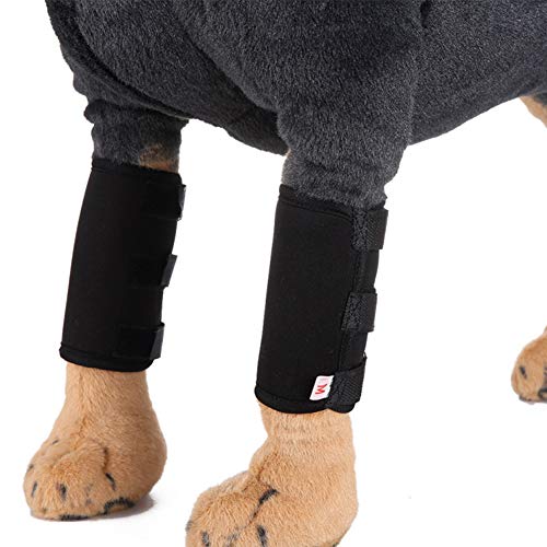 Haustier-Knie-Klammer-Pads Verpackungs-Verband Leg Socken für Hunde entlasten Schmerz von Operation/Arthritis von Angoter