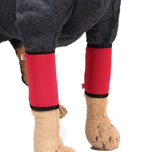 Haustier-Knie-Klammer-Pads Verpackungs-Verband Leg Socken für Hunde entlasten Schmerz von Operation/Arthritis von Angoter