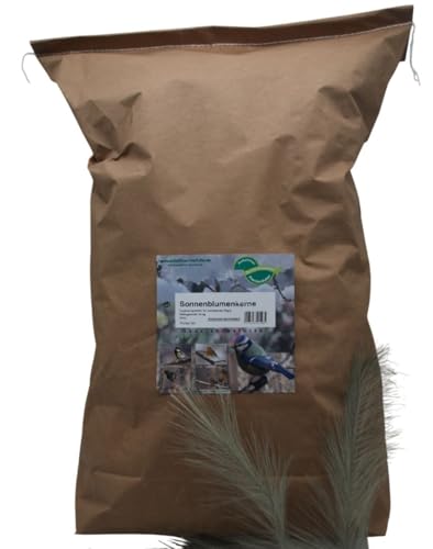 Anhaltiner Sonnenblumenkerne 20 kg Ergänzungsfutter für Wildvögel Vogelfutter Wildvogelfutter Ganzjahresfutter von Anhaltiner Premiumfutter Der Futterspezialist