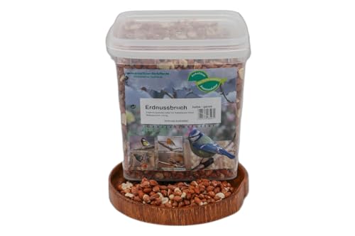 Anhaltiner Erdnussbruch 3,5 kg Premiumfutter Teilblanchierte Erdnüsse Vogelfutter Wildvogelfutter Ganzjahresfutter für Wildvögel von Anhaltiner Premiumfutter