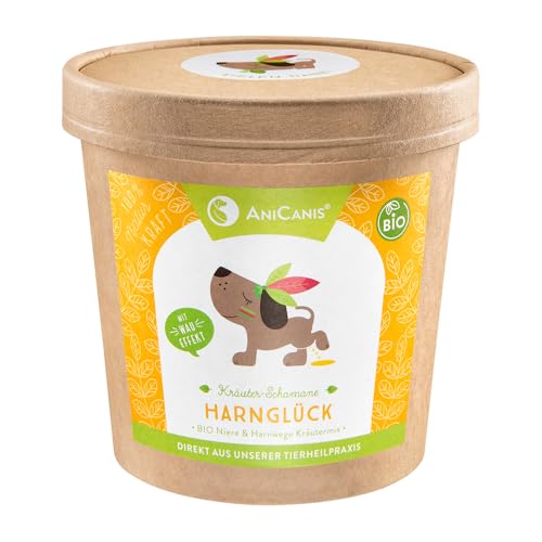 AniCanis Bio Harnglück - Nierenkräuter für Hunde - Kräutermix getrocknet - Niere Blase Harnwege Kräuter vom Tierheilpraktiker - 100g von AniCanis