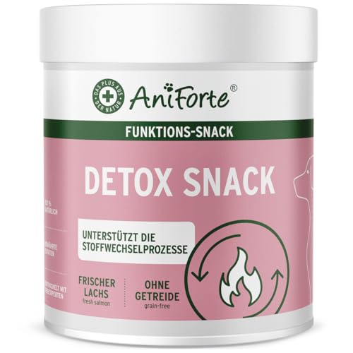 AniForte Detox Snack für Hunde 300 g - unterstützt körpereigene Entgiftungsorgane & Stoffwechselprozesse, Hundesnack getreidefrei AniForte Detox Snack für Hunde 300 g - unterstützt körpereigene Entgiftungsorgane & Stoffwechselprozesse, Hundesnack getreidefrei von AniForte