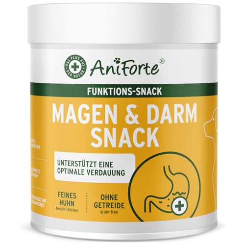 AniForte Magen & Darm Snack für Hunde 300g - Verdauungssnacks mit Probiotika, Heilmoor, fördert Darmregulierung & Verdauung, verbessert die Kotbeschaffenheit, getreidefrei, ohne Zucker von AniForte