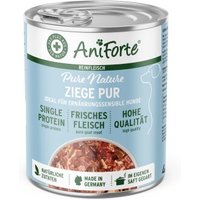 AniForte Nassfutter Ziege Pur (6 x 400g) 2,4 kg von AniForte