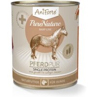 AniForte Nassfutter Pferd Pur 6 x 400 g 4,8 kg von AniForte