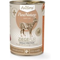 AniForte Nassfutter Ziege Pur (6 x 400g) 2,4 kg von AniForte