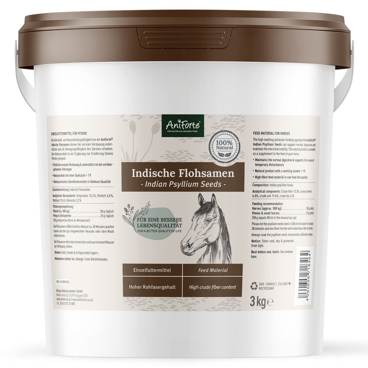 Indische Flohsamen von AniForte