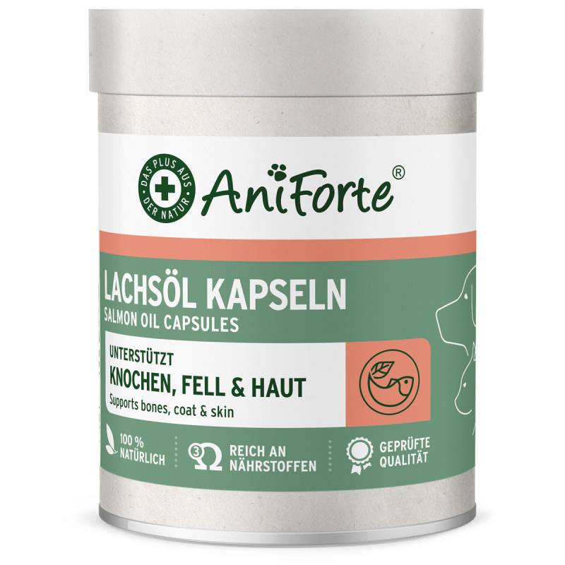 Lachsöl Kapseln von AniForte