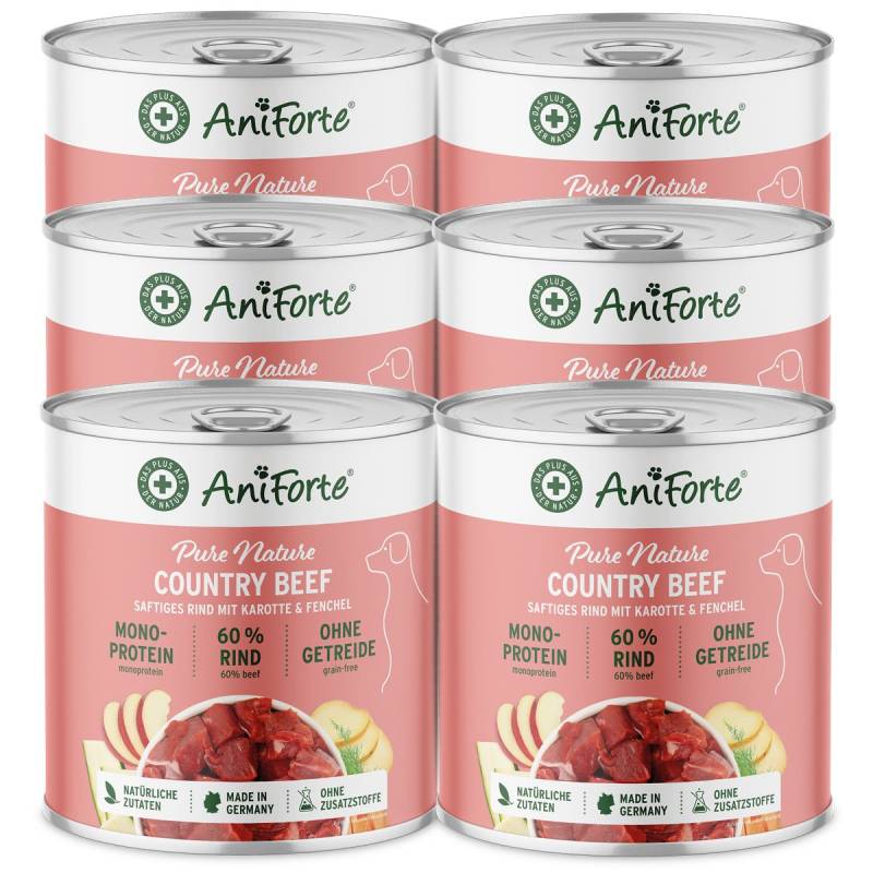 Nassfutter CountryBeef – "Rind mit Karotte" von AniForte