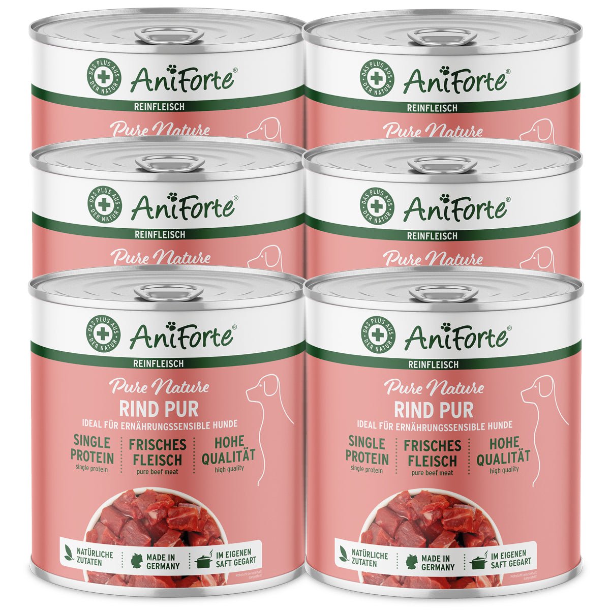 Nassfutter Rind Pur von AniForte