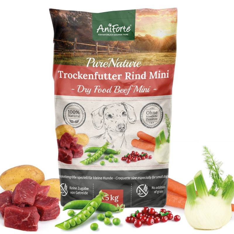 Trockenfutter Rind Mini von AniForte