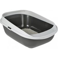 AniOne Katzentoilette High Rim M dunkelgrau von AniOne