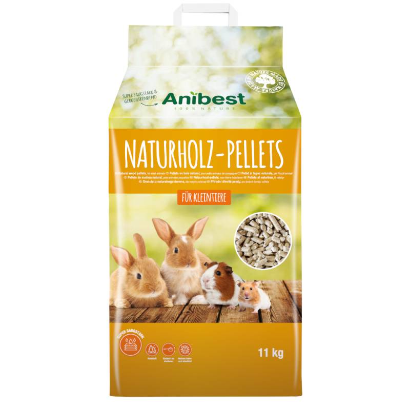 Anibest Naturholz Pellets - 20 l (11 kg) von Anibest