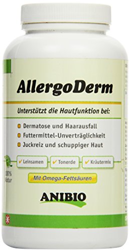 Anibio Allergoderm Ergänzungsfutter für Hunde und Katzen, 1er Pack (1 x 150 g) ändern von Anibio