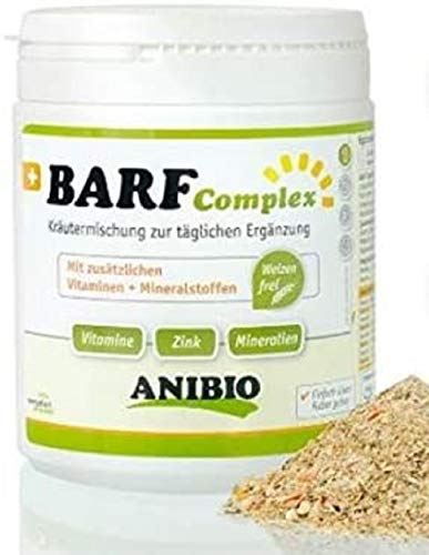 Anibio Barf-Complex 120g Ergänzungsfutter für Hunde - Kräutermischung zur täglichen Ergänzung von Anibio